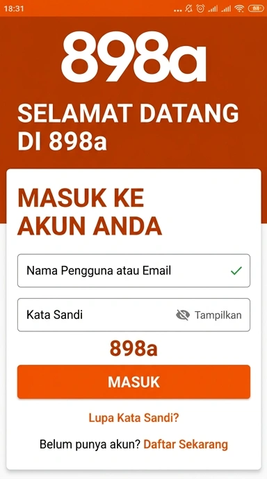 Cara Masuk Akun 898a untuk Pengguna Android