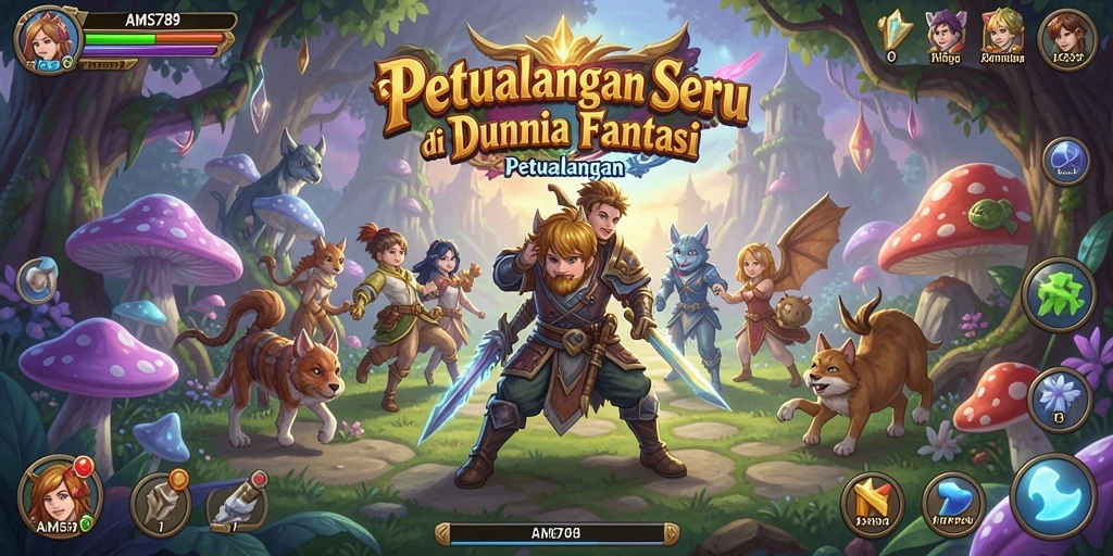 Screenshot <strong>AMS789</strong> menampilkan aksi mendebarkan dalam dunia Petualangan.