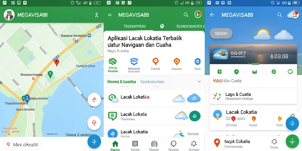 Antarmuka pengguna MEGAVISA88 yang sederhana dan informatif.