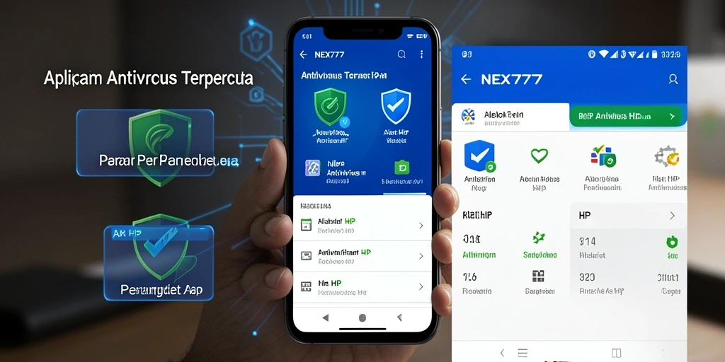 Antarmuka aplikasi NEX777 yang ramah pengguna dan efektif.